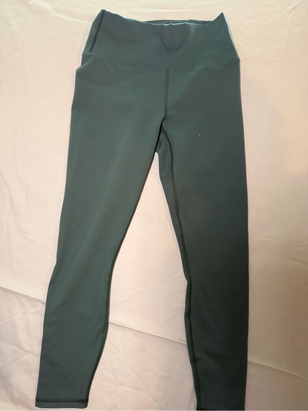 Fabletics Kids High-Waist Leggings in Dark green
